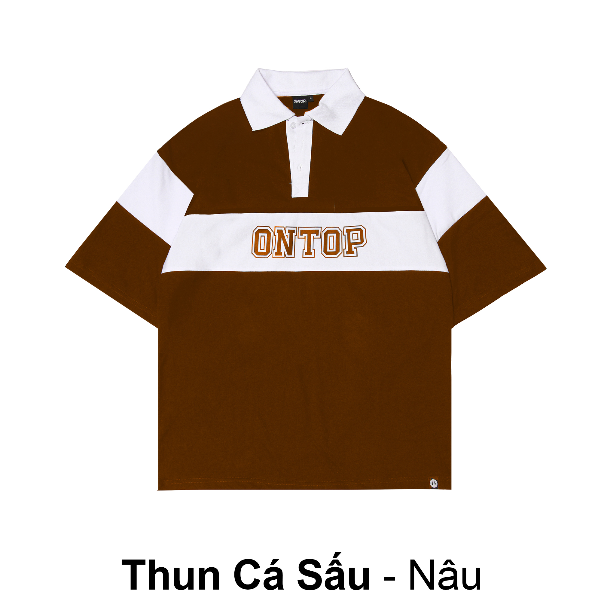 Áo polo form rộng basic local brand ONTOP vải thun cá sấu dày dặn, thoáng mát nhiều màu | O16-T2_O18-T4