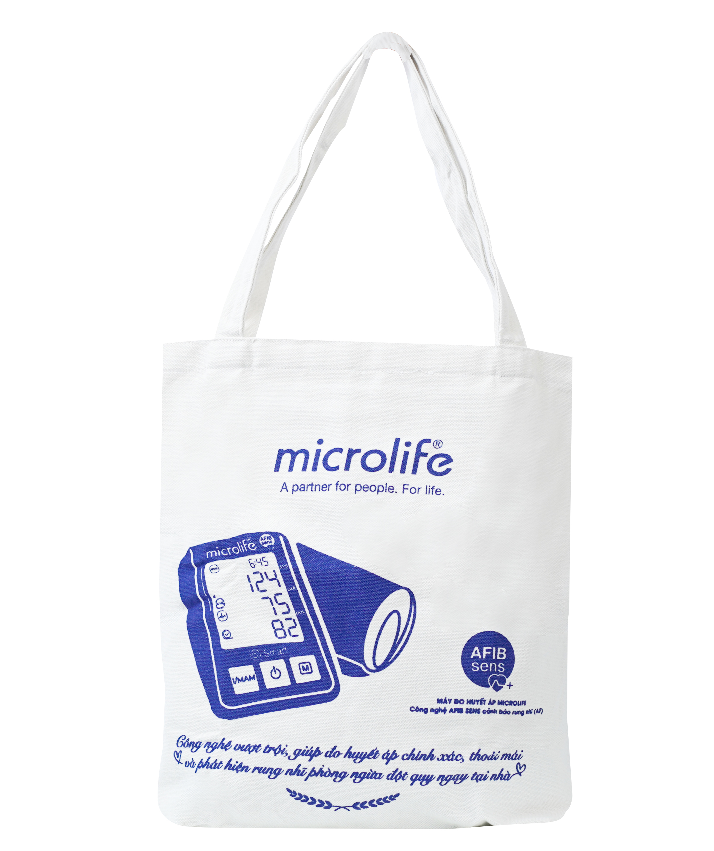 Túi ote Vải Canvas Microlife Cao Cấp, Có Khóa Kéo