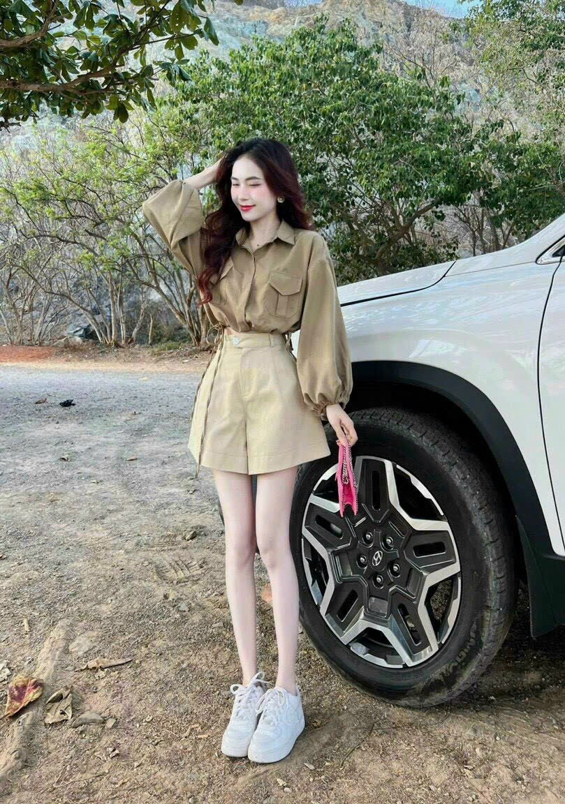 Sét bộ đùi áo sơ mi