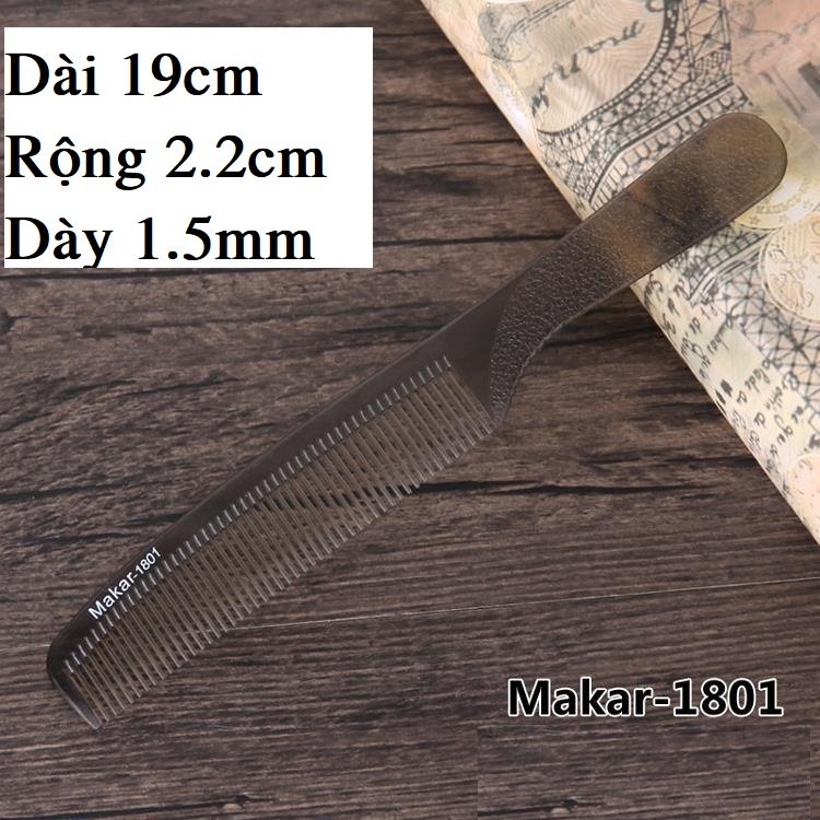 Lược cắt tóc nam bản nhỏ makar 1801