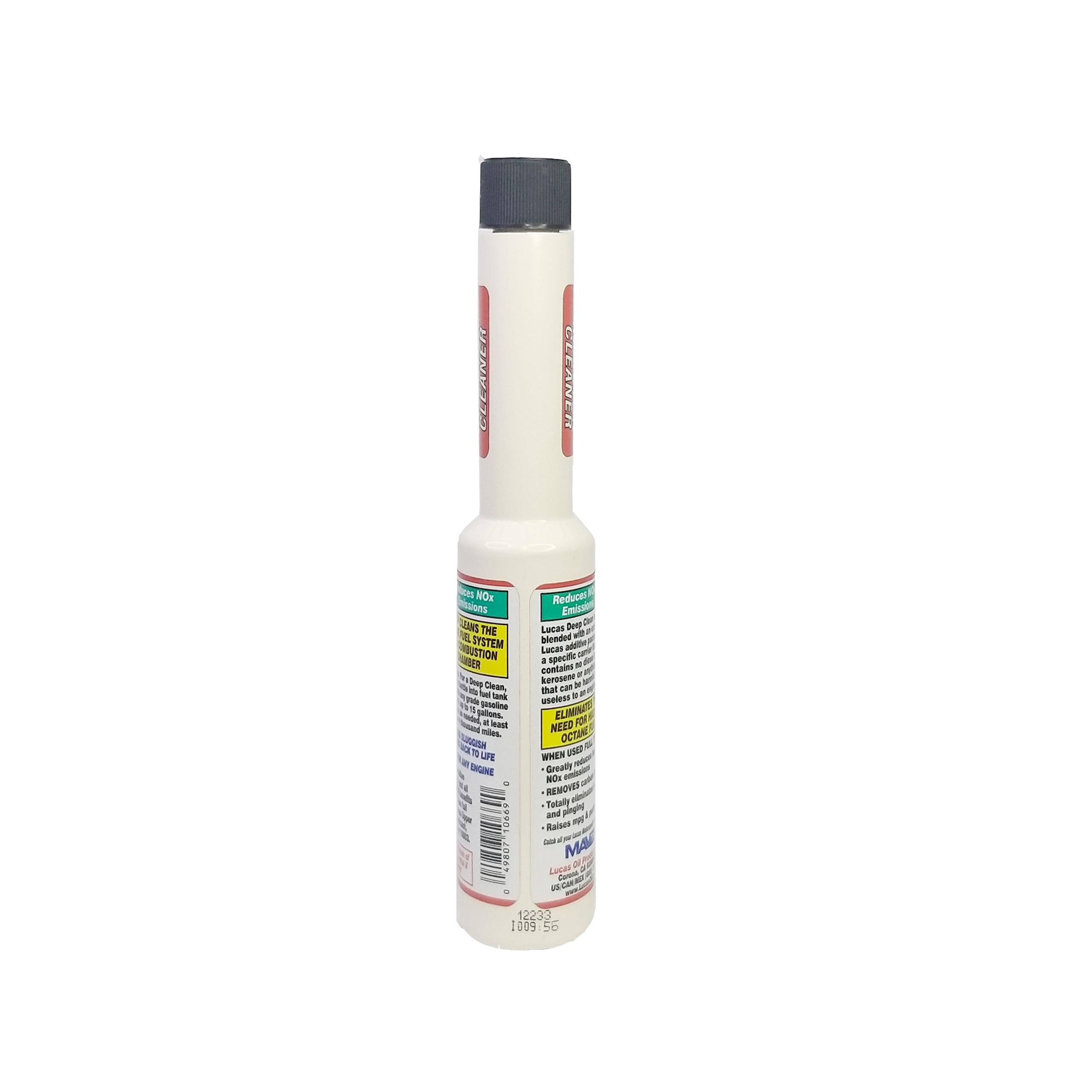 [HCM]Phụ gia súc béc xăng Lucas DEEP CLEAN fuel system cleanr 155ml