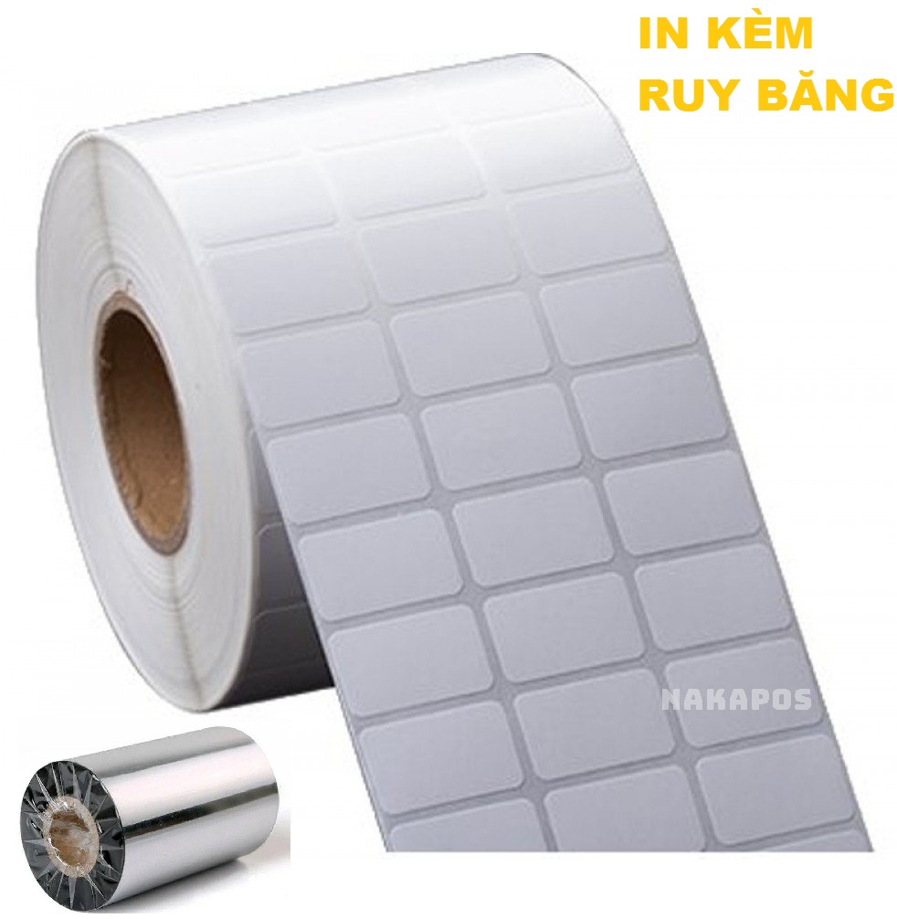 Combo 6000 tem mã vạch kèm mực in 300 mét dành cho máy in godex