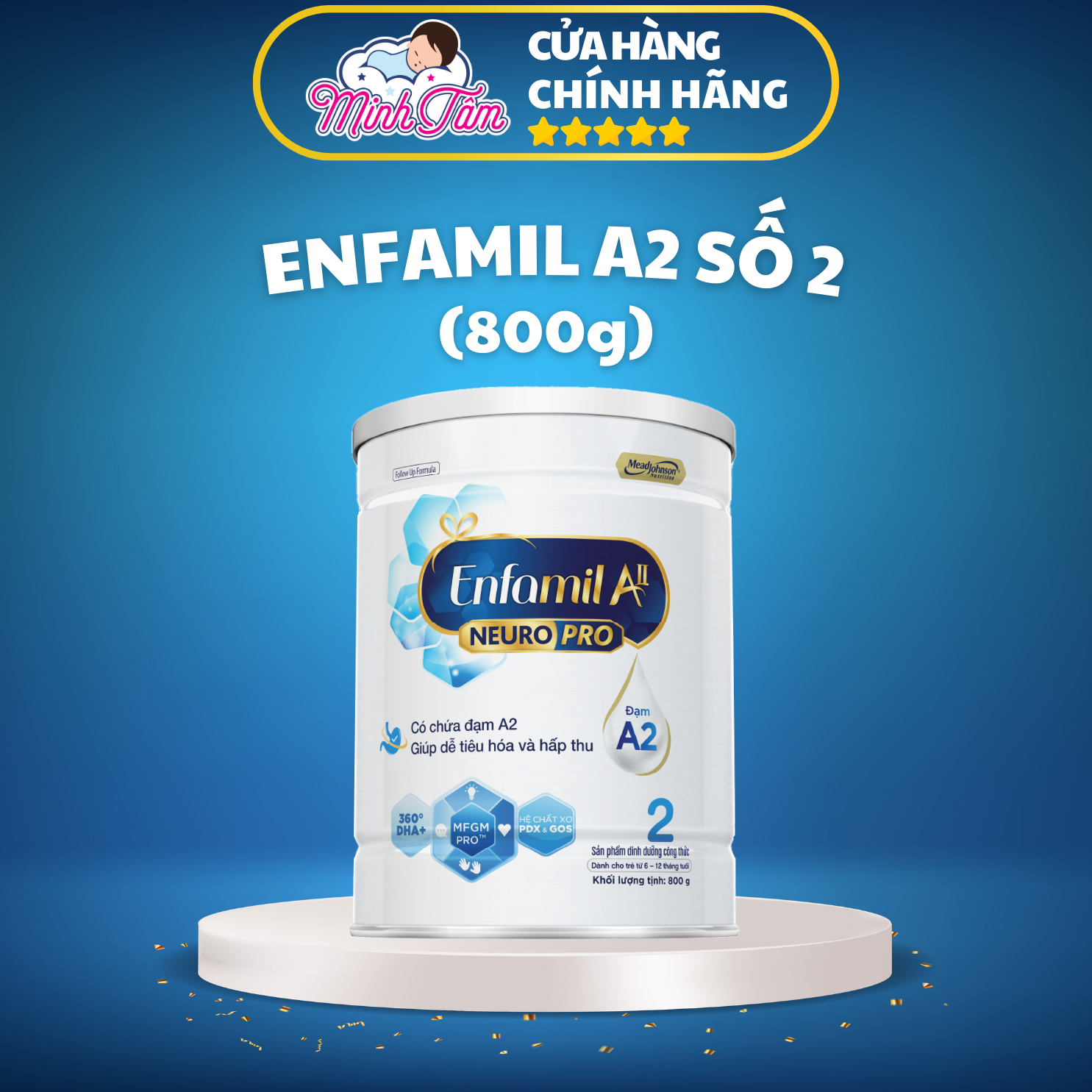 Sữa Enfamil A2 NeuroPro số 2 (800g)