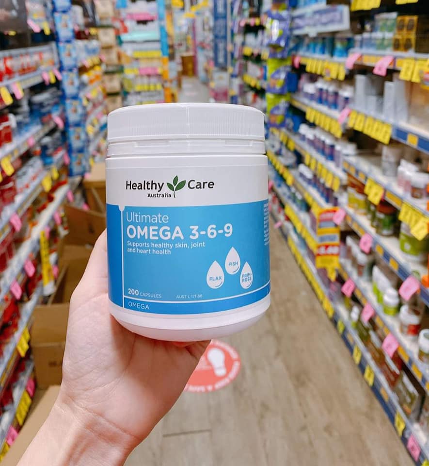 [Hàng Auth - Chọn màu] [Chính hãng] Omege 3-6-9 Healthy Care 200 Viên