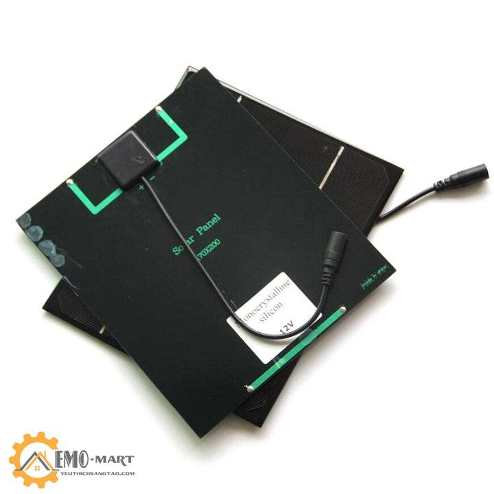 [FreeshipMAX] Tấm pin năng lượng mặt trời 12V 6W