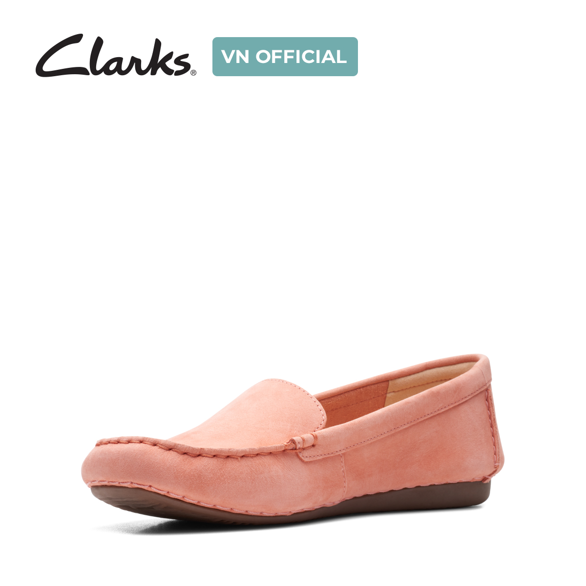 Giày Lười Da Nữ Clarks - Freckle Walk