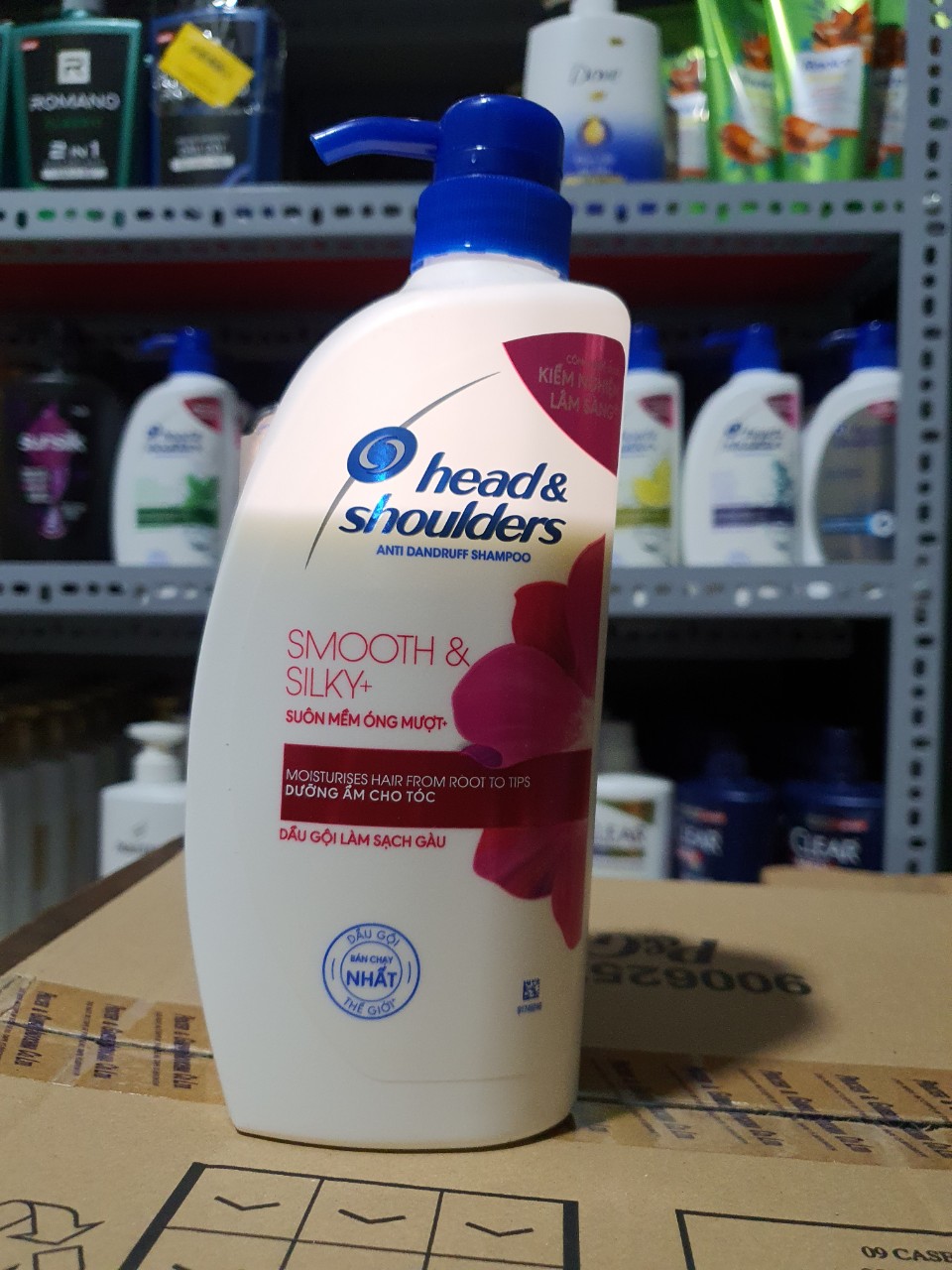 Dầu gội Head & Shoulder Suôn Mềm Óng Mượt 625ml