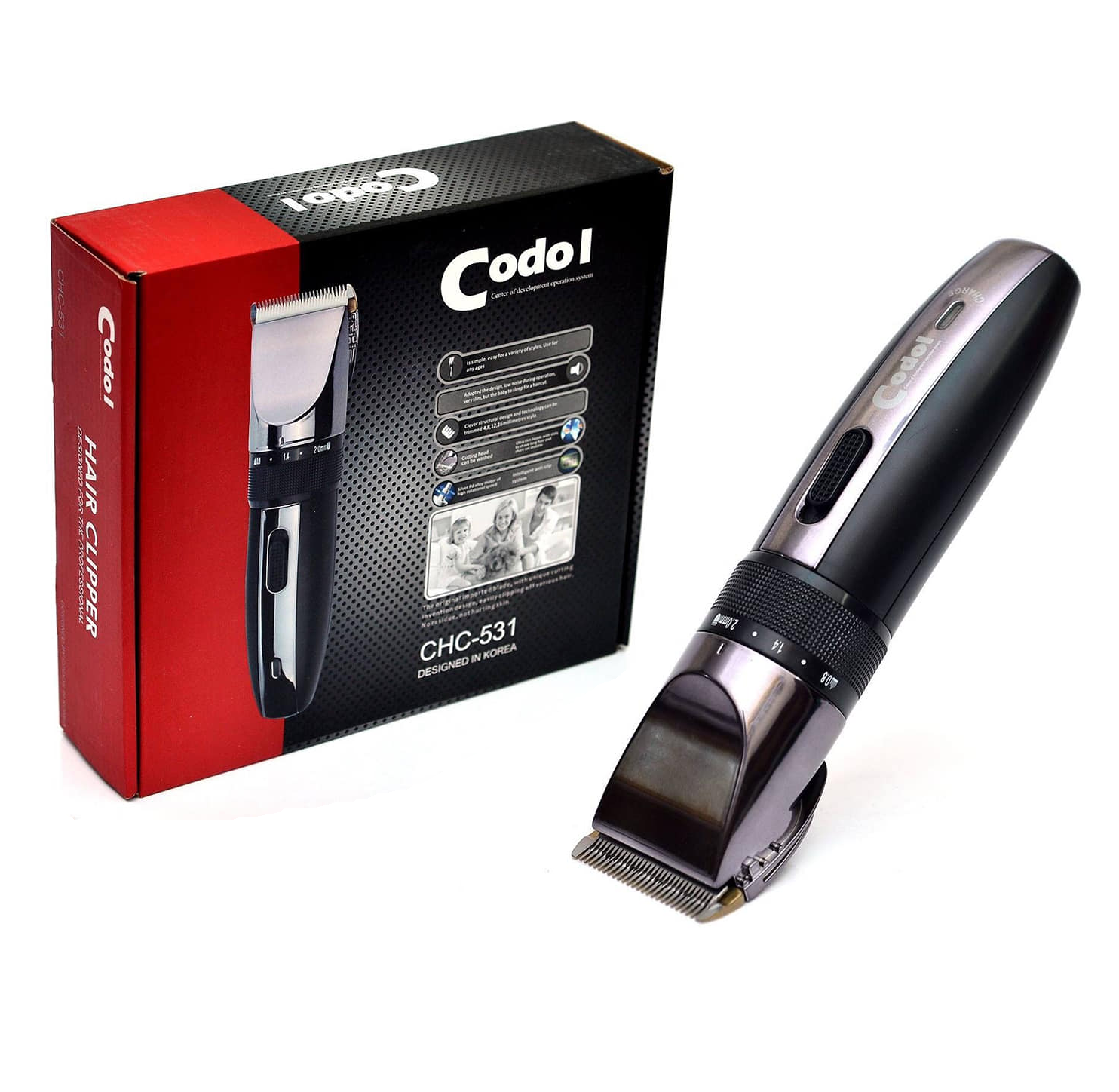 Tông đơ cắt tóc Hàn Quốc Codol 531