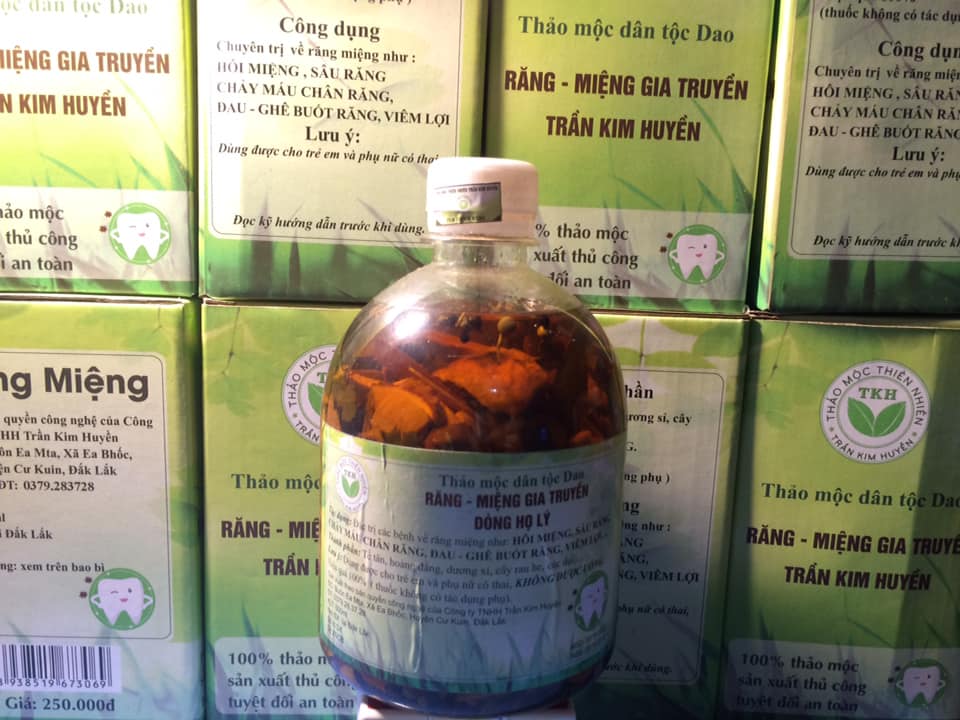 Sâu răng, hôi miệng TKH ( cty Trần Kim Huyền)