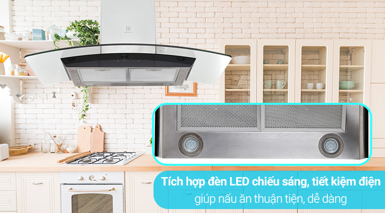 [TRẢ GÓP 0%] Máy hút mùi Electrolux EFC936GAR (Giá áp dụng giao tại HN, HCM& các tỉnh liên hệ shop)