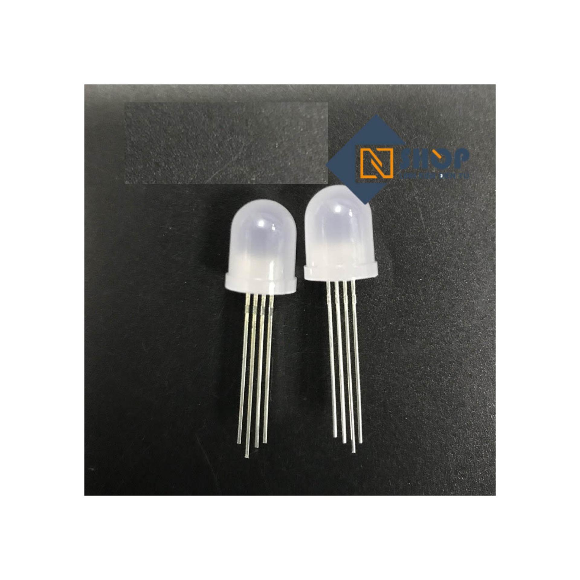 Led đục RGB 10mm(10 con)