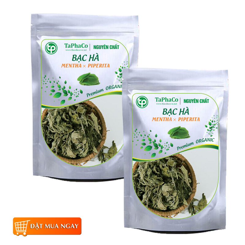 Cây Bạc Hà 500g Tấn Phát - Hàng sạch thơm cao cấp - Chuyên dùng để sắc nước và pha trà