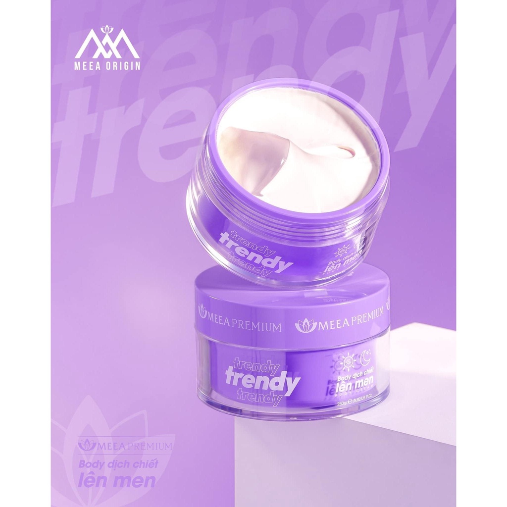 Body Trendy Dưỡng Trắng Da MEEA