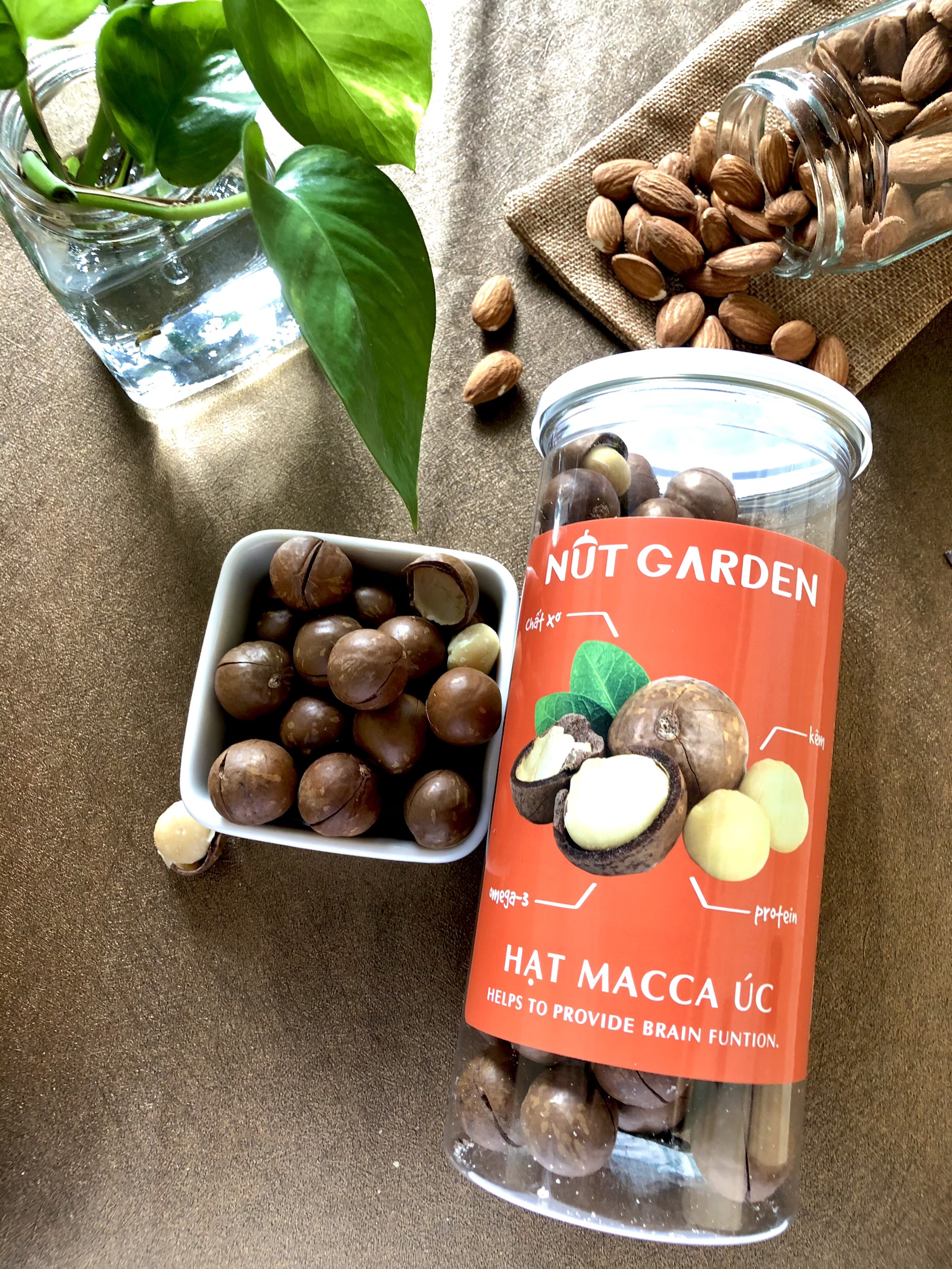 [HCM]Hạt Macca Nut Garden - Nhập Khẩu Úc - 500gr