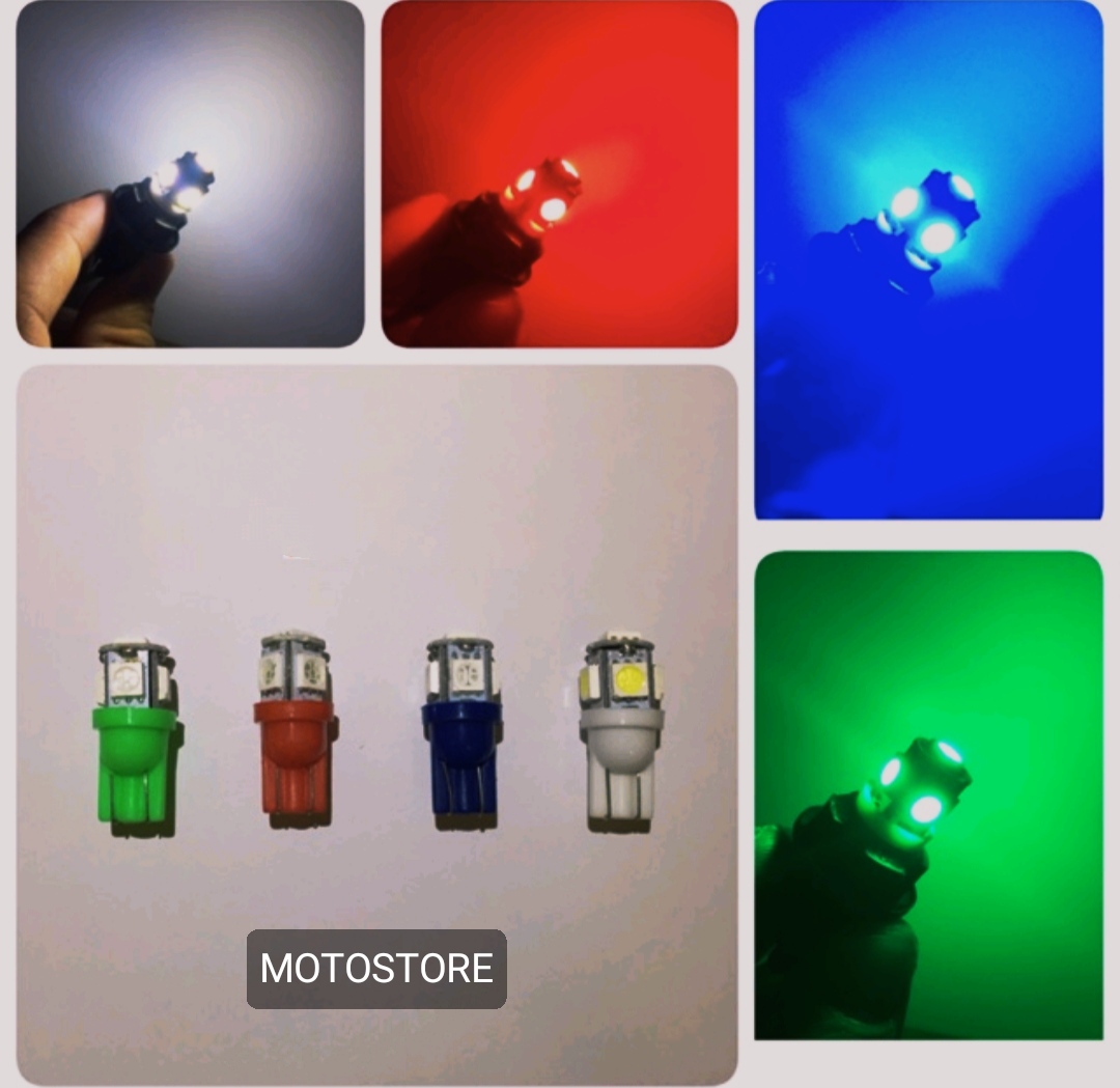 ĐÈN LED XI NHAN DEMI 5 TIM XE MÁY (Giá 1 cái)