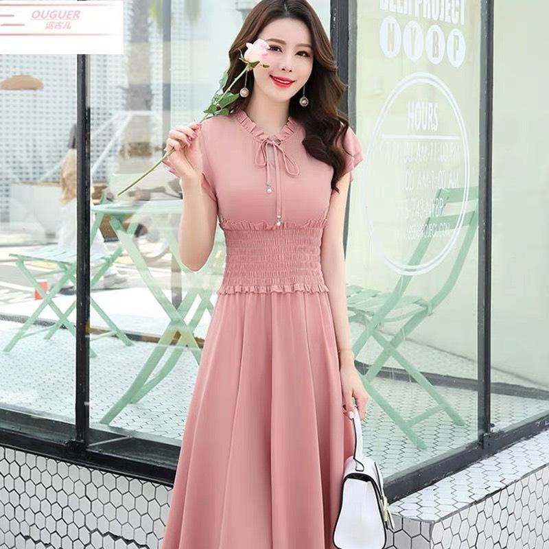 ĐẦM XÒE NHÚN EO SIÊU XINH CHO CÁC NÀNG