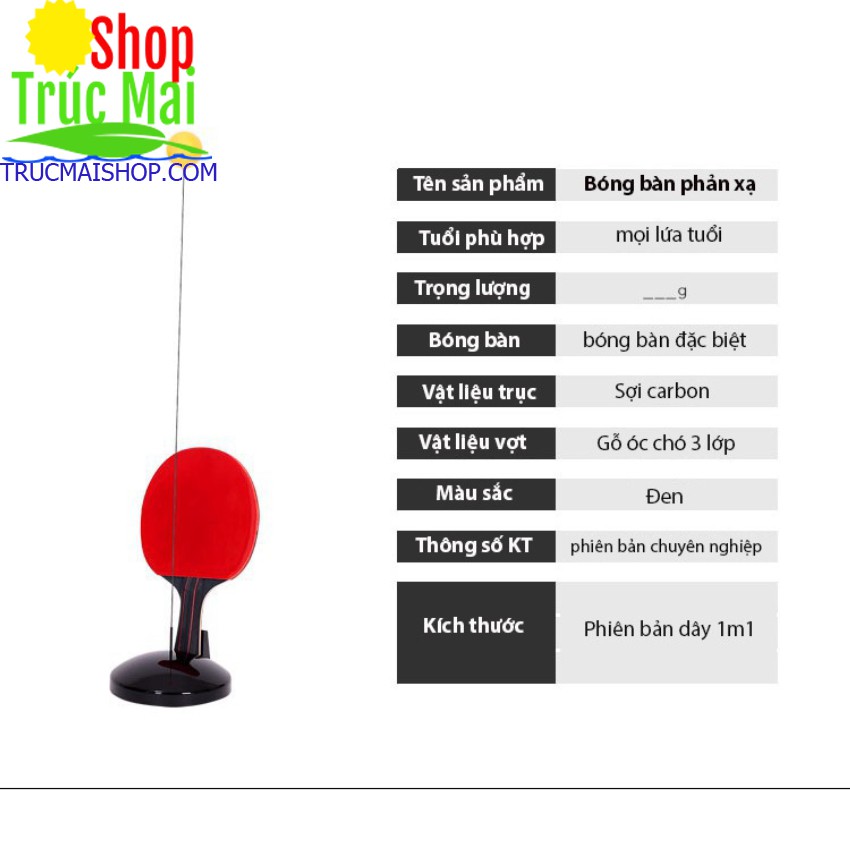 Bóng bàn tập phản xạ - môn thể thao luyện phản xạ cho mọi lứa tuổi