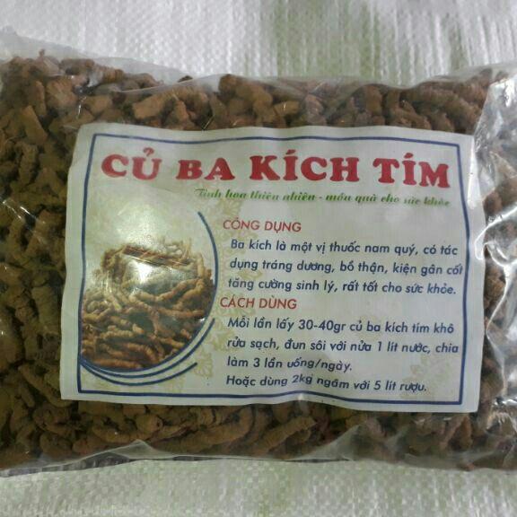 500g ba kích tím khô50