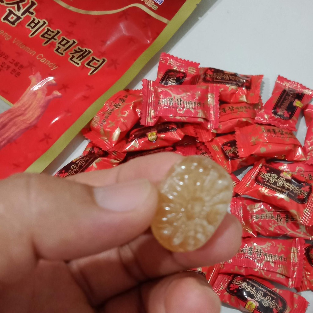 Kẹo sâm Hàn Quốc 200g Kẹo sâm Vitamin Hàn Quốc Monweekly