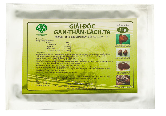 GIẢI ĐỘC GAN THẬN LÁCH TA NĂM THÁI 1kg
