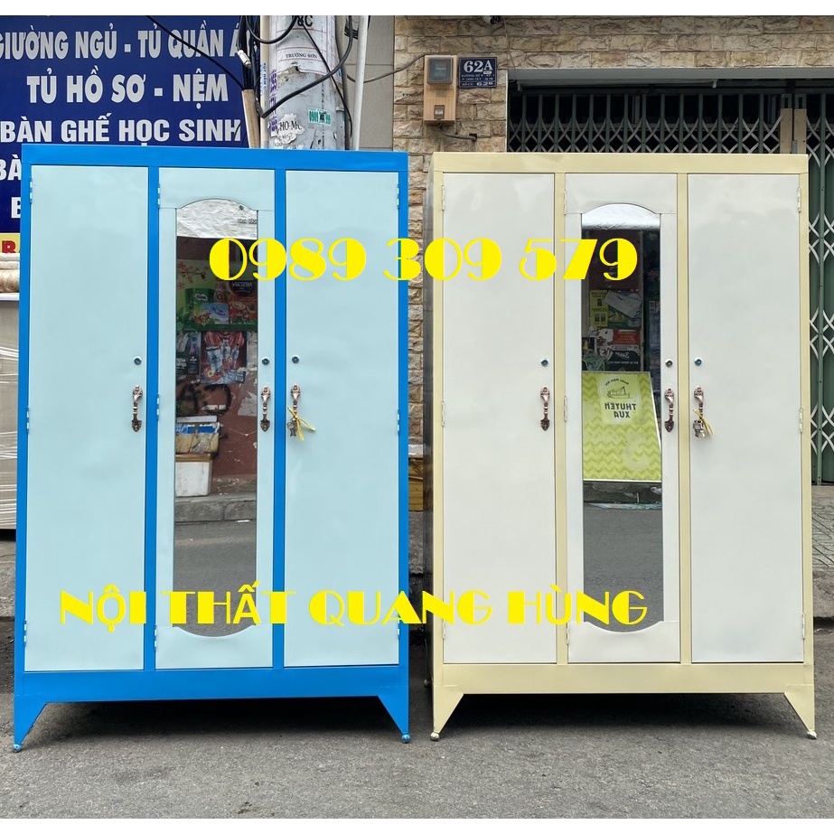 Tủ sắt 3 cánh lớn cao cấp giao nhanh trong ngày