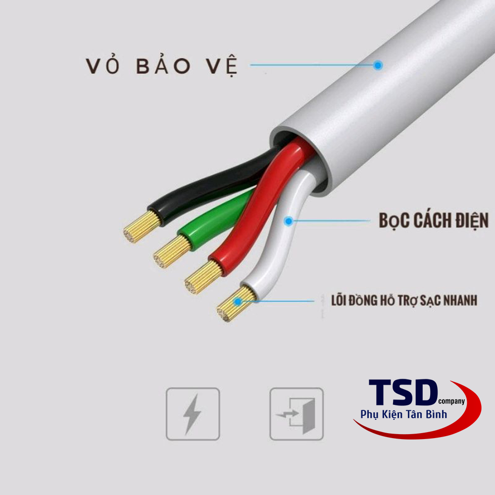 Arun Original Charging Cable Micro USB Port