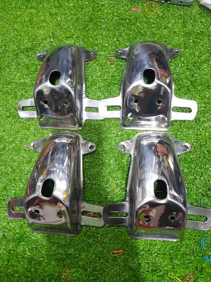 Cóc đèn lái 67 cd inox loại dày, hàng gia công. dành cho các dòng xe 67 - 68 - cd - cl