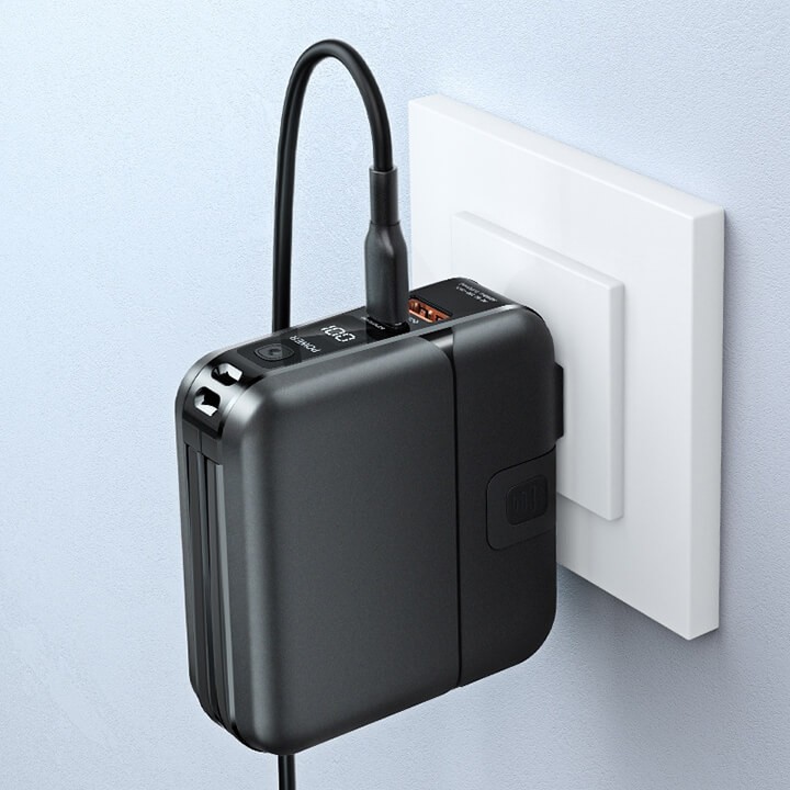 Remax RPP-20 Sạc dự phòng remax RPP-20 dung lượng 15.000mAh - Cốc sạc kiêm pin dự phòng hỗ trợ sạc nhanh 18w cắm điện