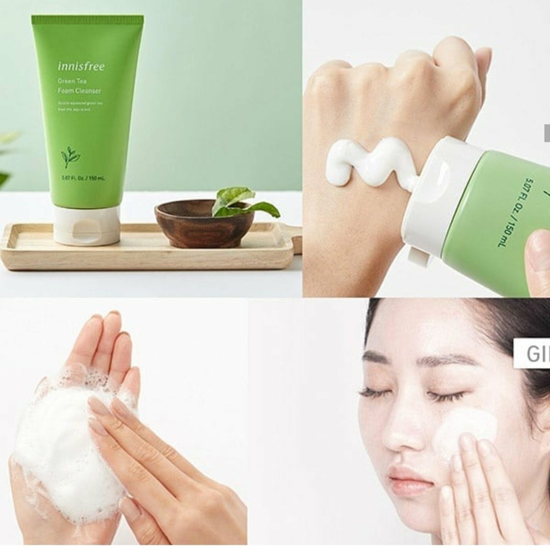Sữa Rửa Mặt Trà Xanh Innisfree 150ml