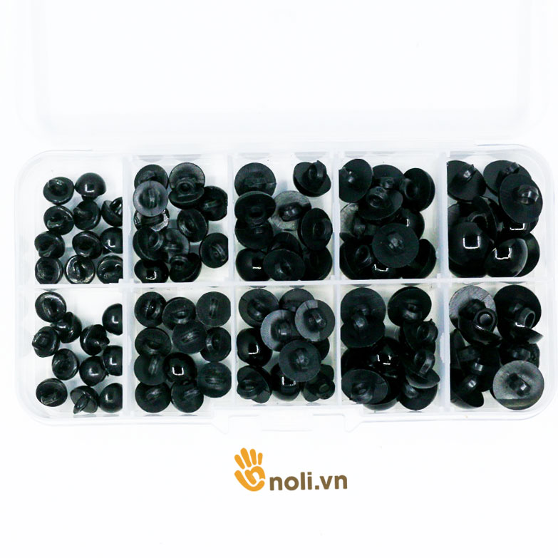 Hộp mắt thú khâu 100 cái