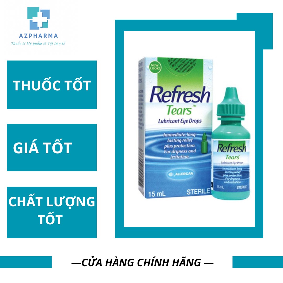 Nước nhỏ mắt Refresh Tears Lubricant Eye Drops chai 15ml