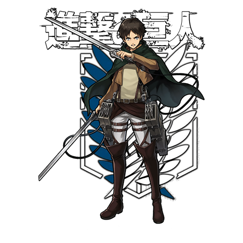 [Hình ủi, ép nhiệt] Hình ủi Attack On Titan 2 - Premium