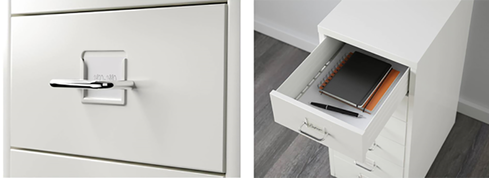 Tủ sắt 6 ngăn HELMER IKEA chính hãng