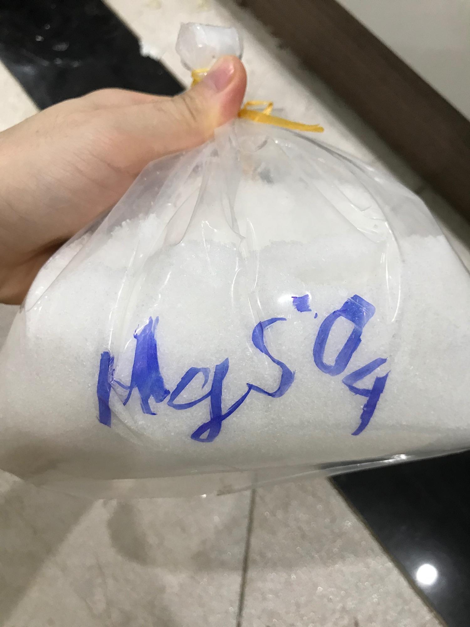 Mgso4 7h2o magnesium sulfate túi 1kg magie sunphat 10034-99-8