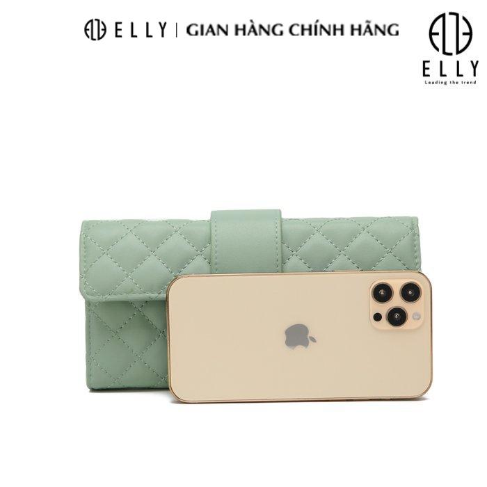 VÍ NỮ CẦM TAY CAO CẤP DA THẬT ELLY – EV82