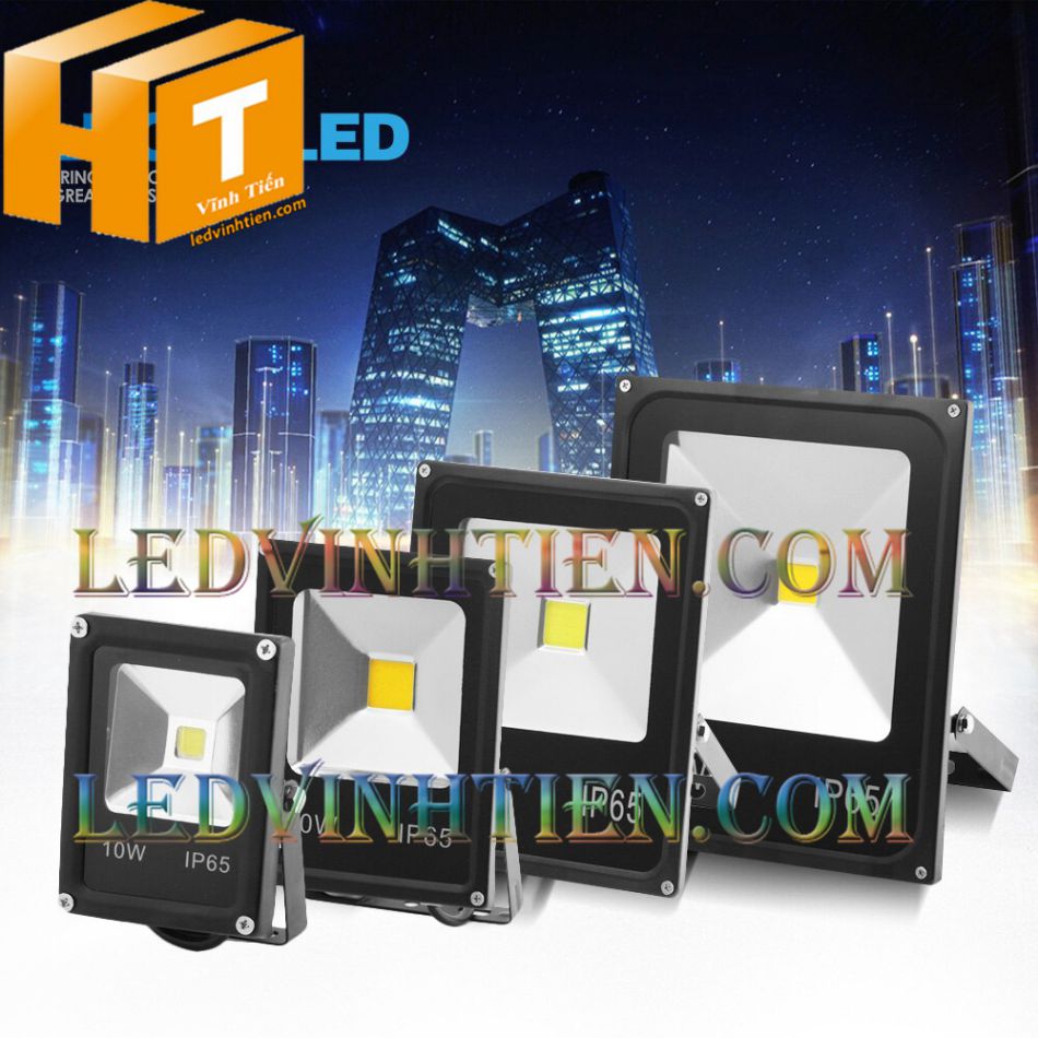 Đèn pha 100w 220v ngoài trời, Đèn pha chống nước nên mua