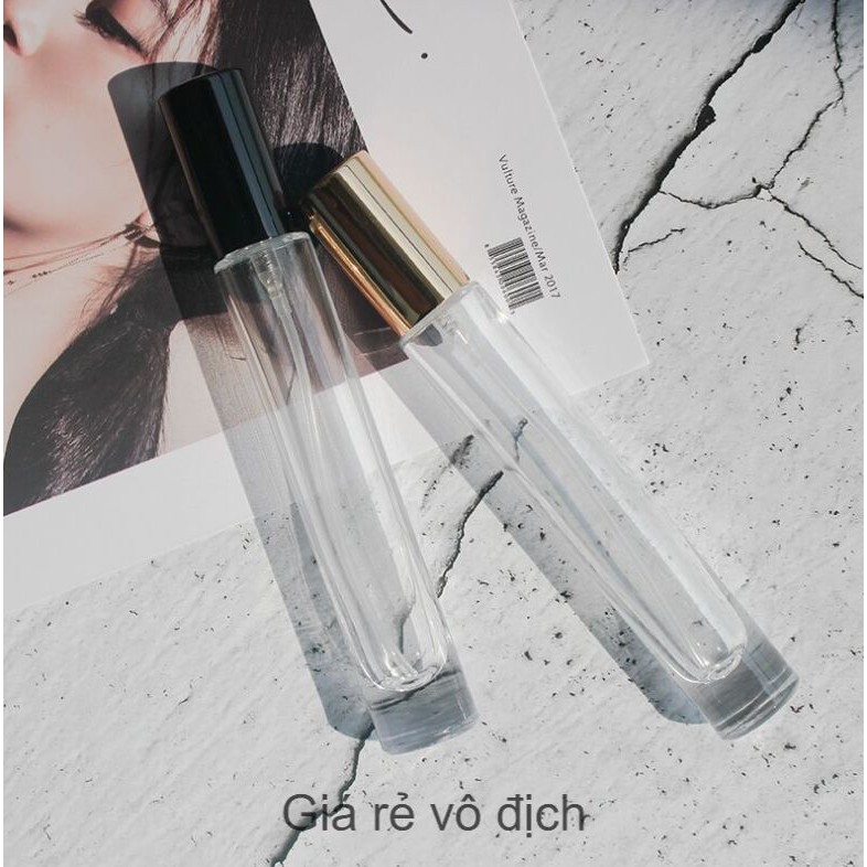 [HCM]Chai Chiết Nước Hoa Thủy Tinh 10ML Tròn