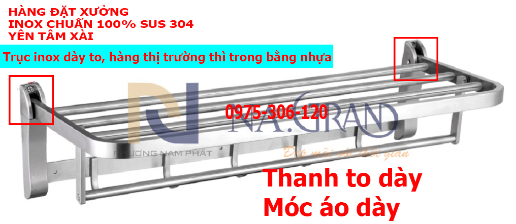 [HÀNG LOẠI 1] Thanh treo khăn, máng khăn tắm trong nhà tắm inox 304 MKT6 MÁNG KHĂN CAO CẤP GẬP LÊN GẬP XUỐNG ĐƯỢC phần trục gập lên xuống bằng inox không phải trục nhựa hàng đặt xưởng tốt và dày lắm