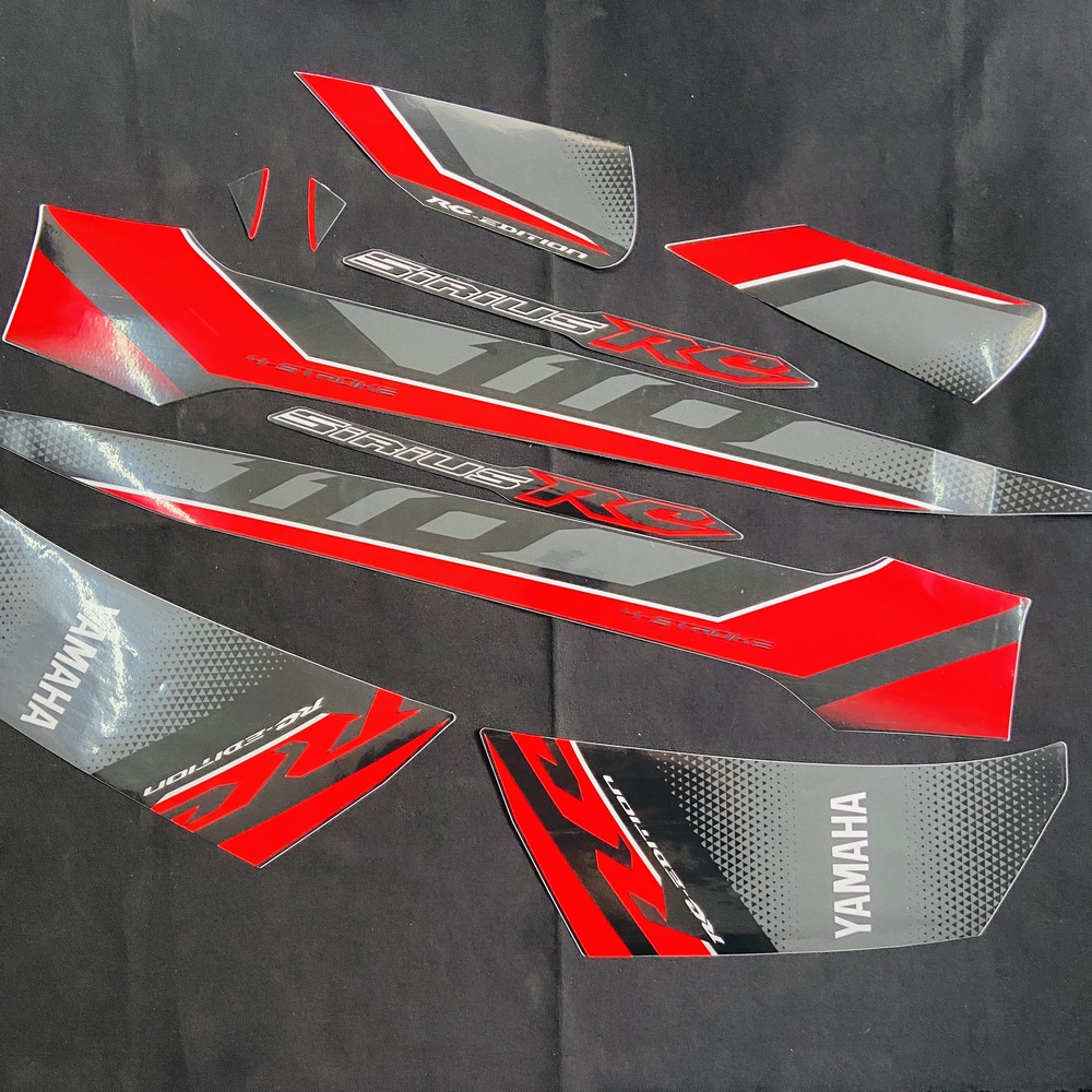 [CHUYÊN TEM SIRIUS] TEM DÁN XE SIRIUS RC 2019 ĐỜI MỚI 3 LỚP CAO CẤP ĐẸP KHÔNG TÌ VẾT (MÀU ĐỎ)