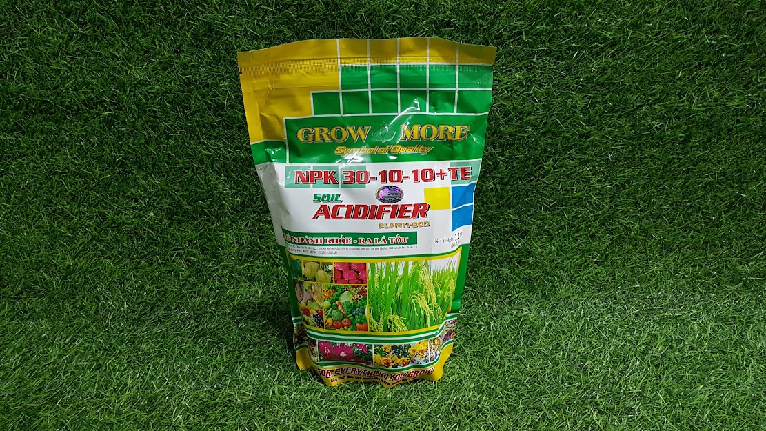 Phân bón lá npk 30-10-10 grow more gói 1kg