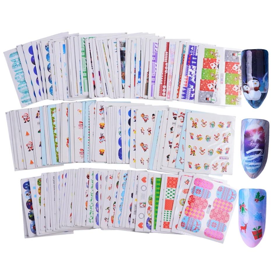 [HCM]Set 5 tấm sticker dán nước Noel