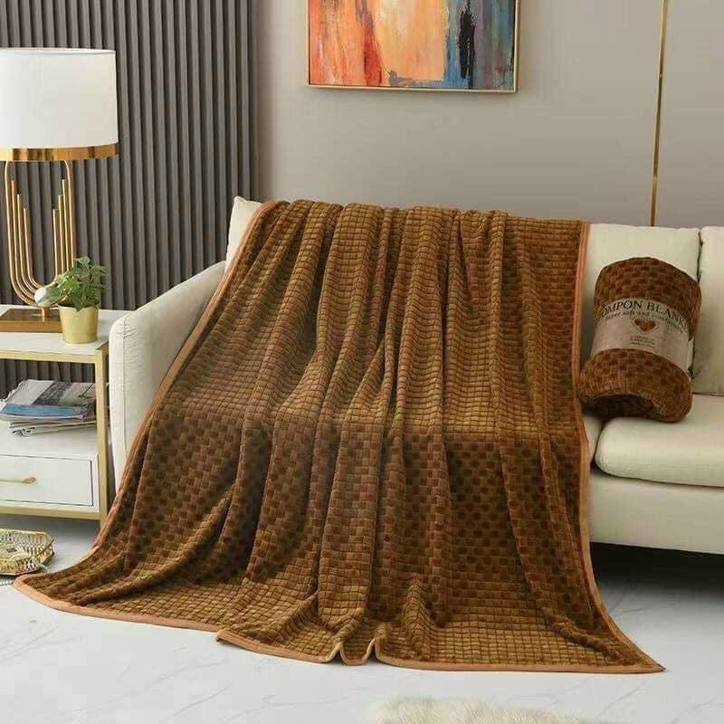 CHĂN CUỘN LÔNG TUYẾT BLANKET  kích thước 2m * 2m2