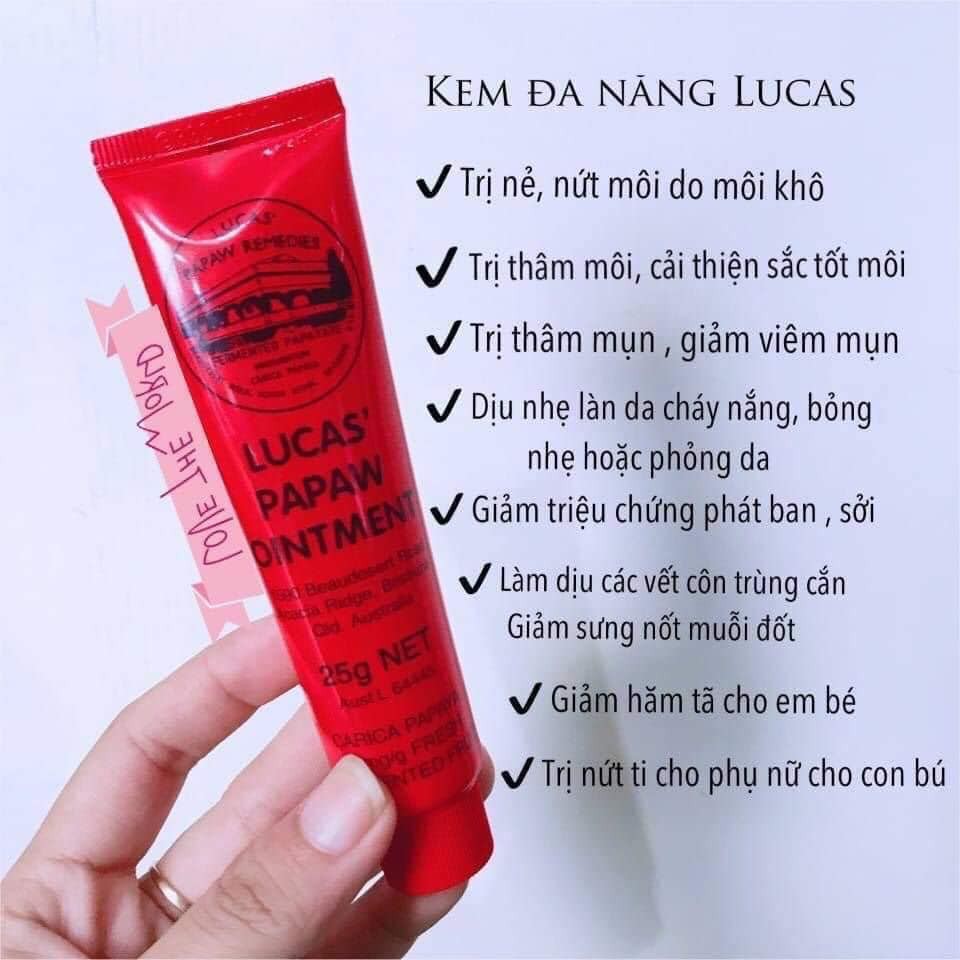 Kem Đa Năng Lucas Papaw Ointment Đu Đủ