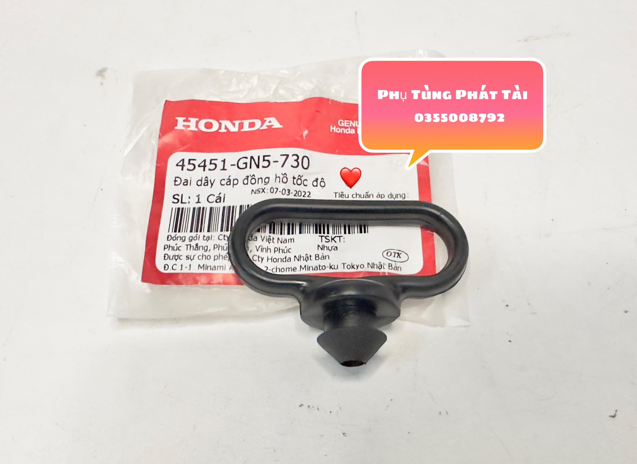 Đai Dây Cáp Công Tơ Mét Gắn Tất Cả Loại Xe Chính Hãng Honda