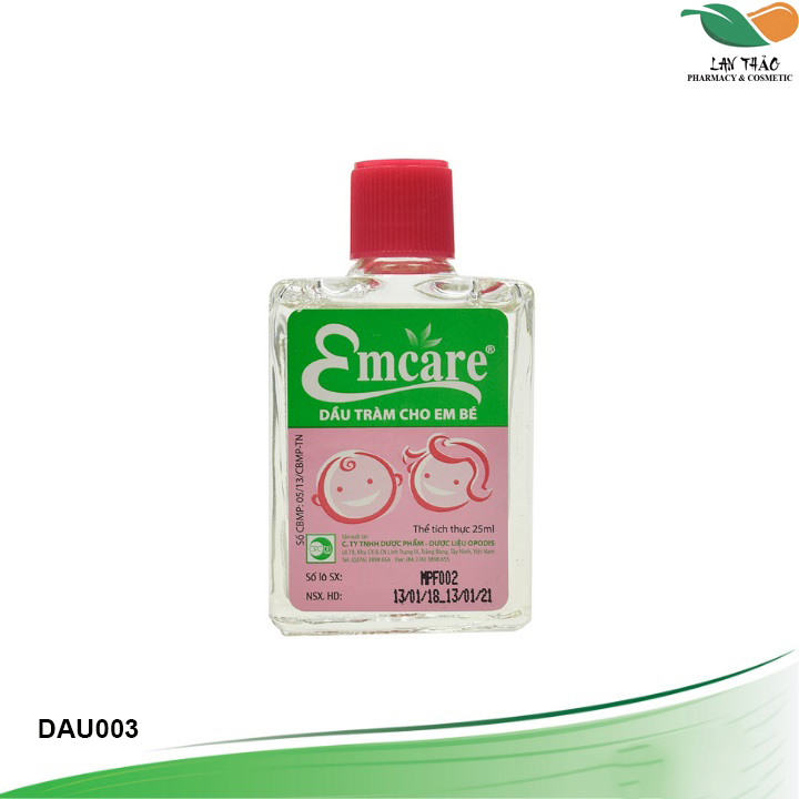 [HCM]Dầu tràm cho bé Emcare 25ml