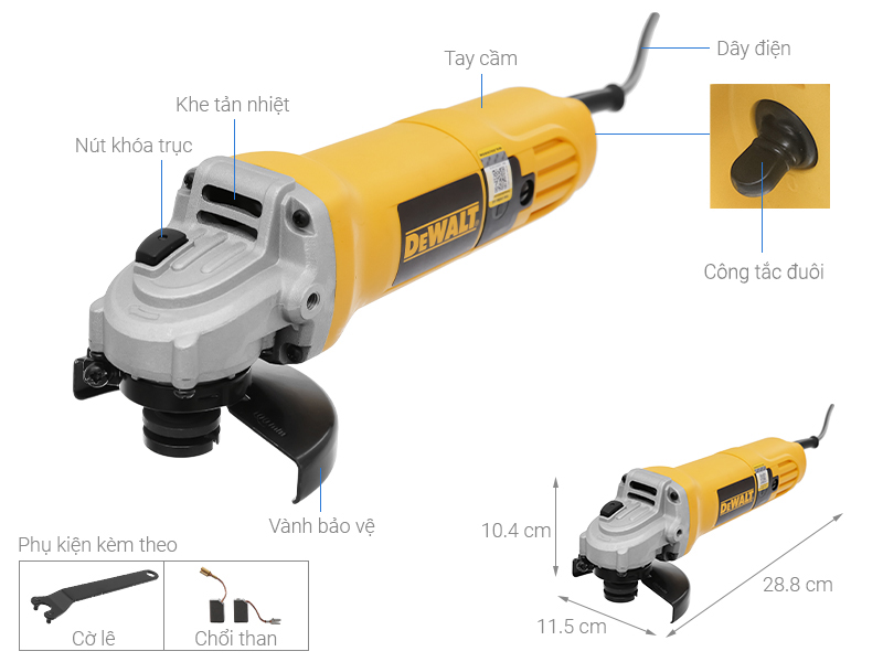 Máy mài góc Dewalt DW810B