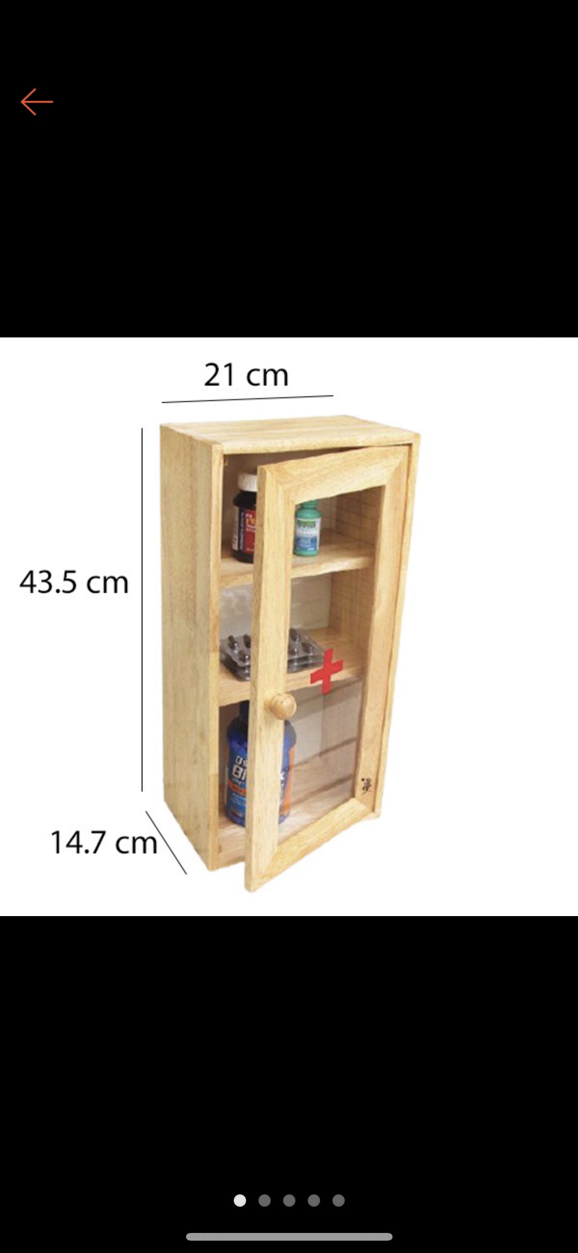 Tủ y tế đơn Gỗ Đức Thành 41241