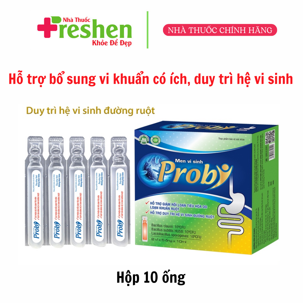 [HCM]Men Vi Sinh Probi  - Cải thiện các rối loạn tiêu hóa  cân bằng hệ vi sinh đường ruột