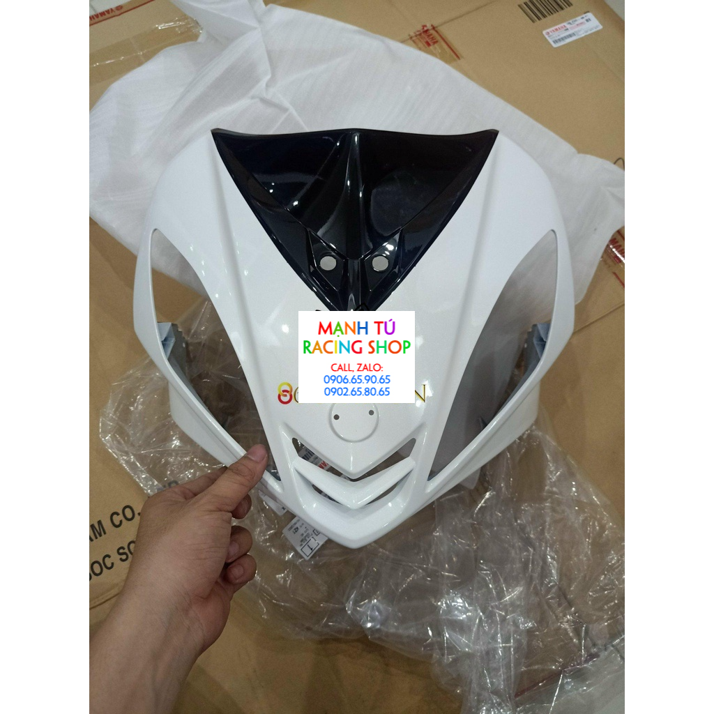 Mặt nạ exciter 2006 - 2010 màu trắng