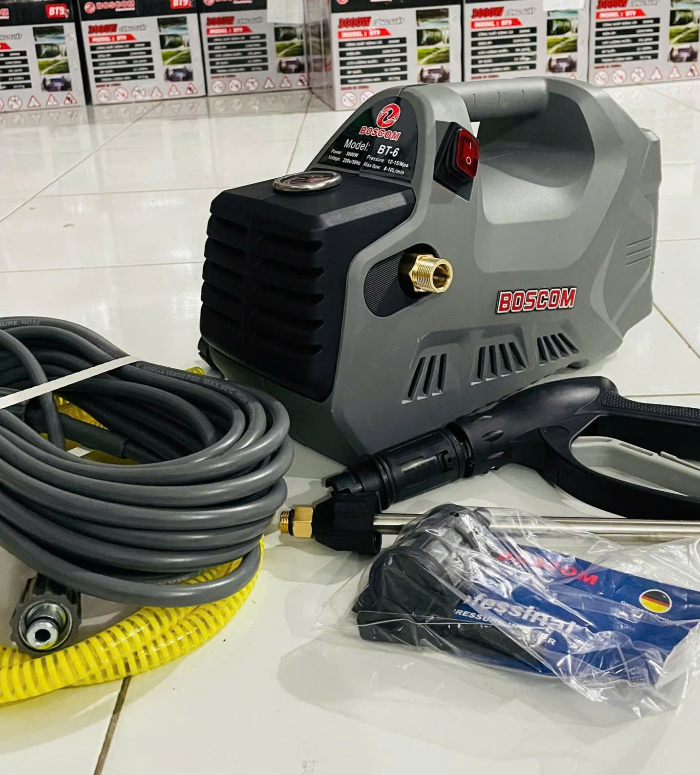 máy rửa xe gia đình   BT6 LÕI ĐỒNG